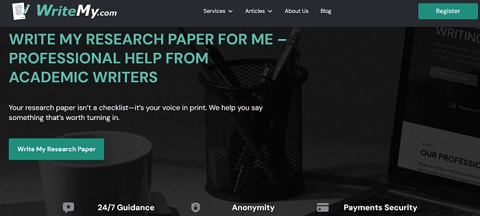 Writemy.com: Get help with your research paper today